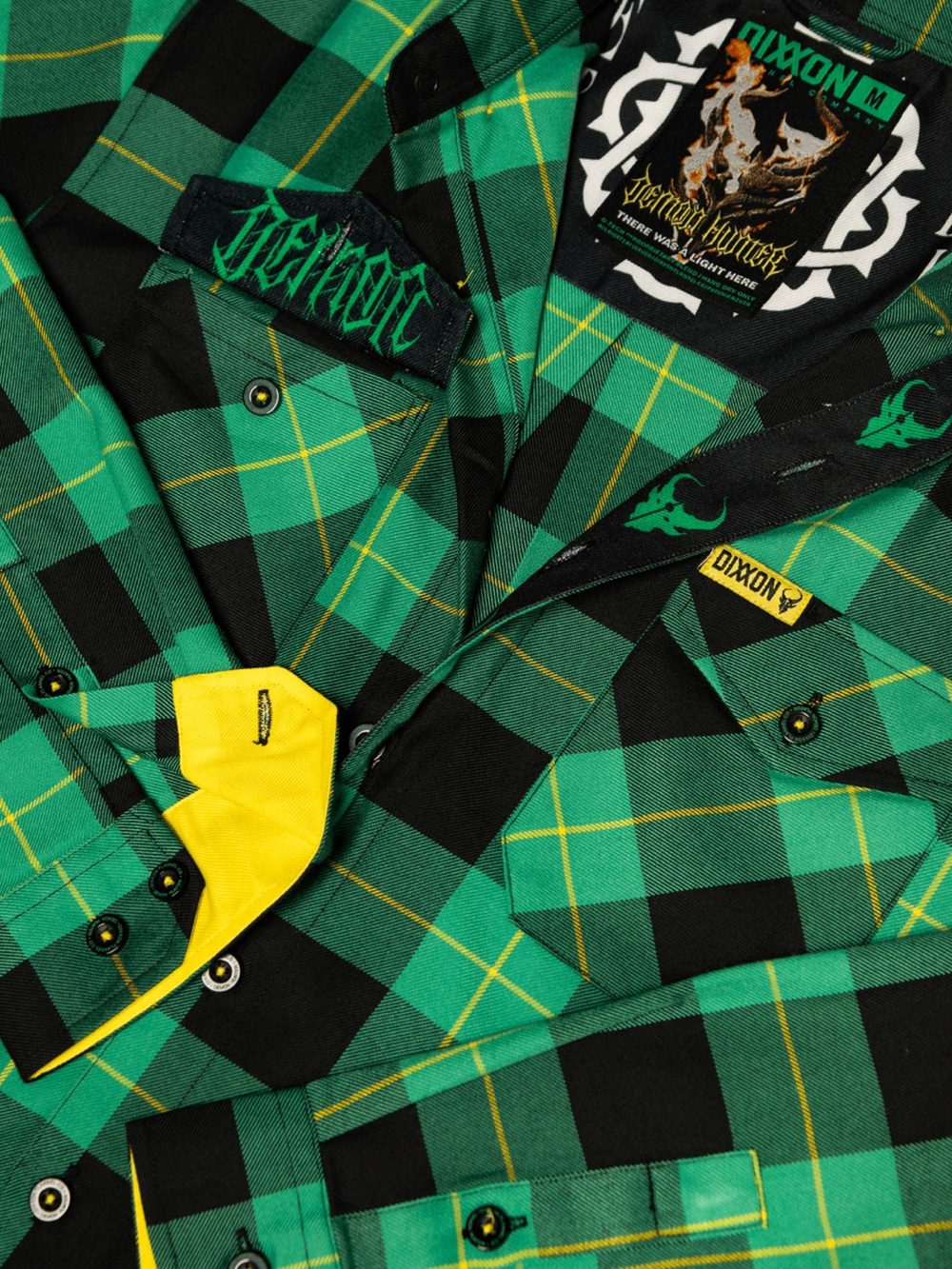 DIXXON Demon Hunter Flannel Women’s XL NEW - Picture 6 of 7